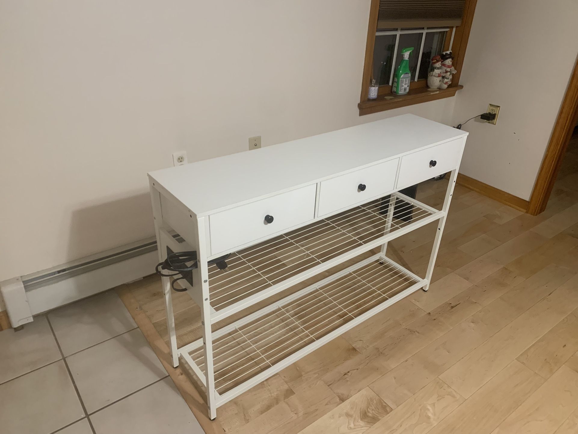 White Console Table For Sale