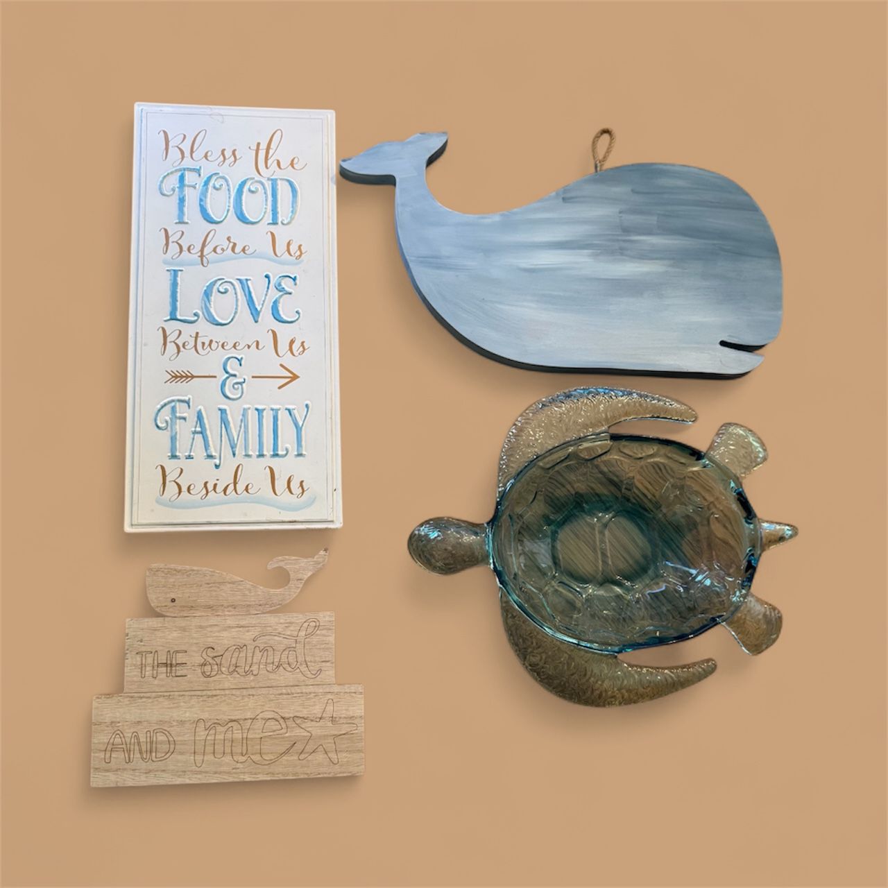 Coastal Themed Home Decor Set