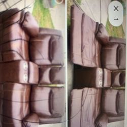 Leather Couch Excellent Condition  250