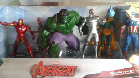 Marvel The Avengers Iron Man, the Hulk, Captain America