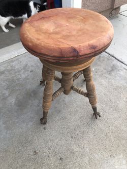 WOODEN STOOL $125