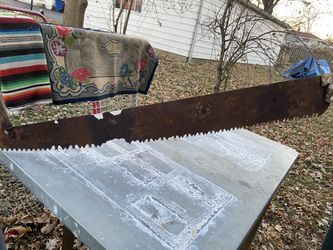 Antique Tree Cutting Saw