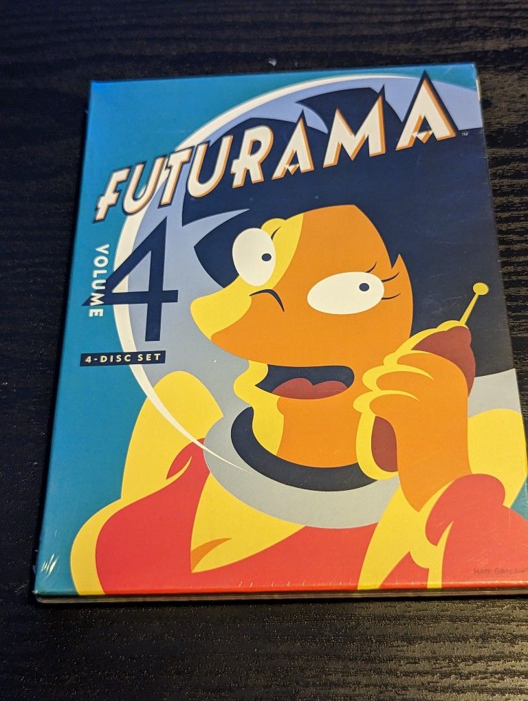 Futurama Vol. 4 DVD 4-Disc Set Brand New !!