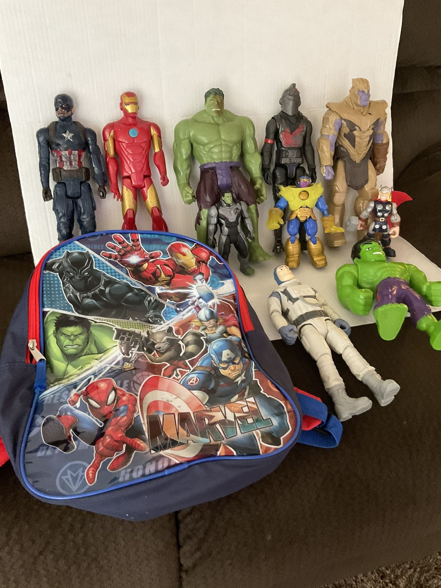 Marvel Avengers - CAPTAIN AMERICA Endgame Hulk - Endgame Thanos - Huge Lot