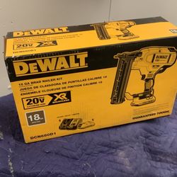 DEWALT 18GA Brad nailer 