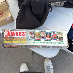 Donruss 1991 Collectors Set Base Ball Cards