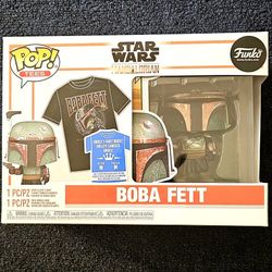 POP TEE'S BOBA FETT-Star Wars Mandalorian 