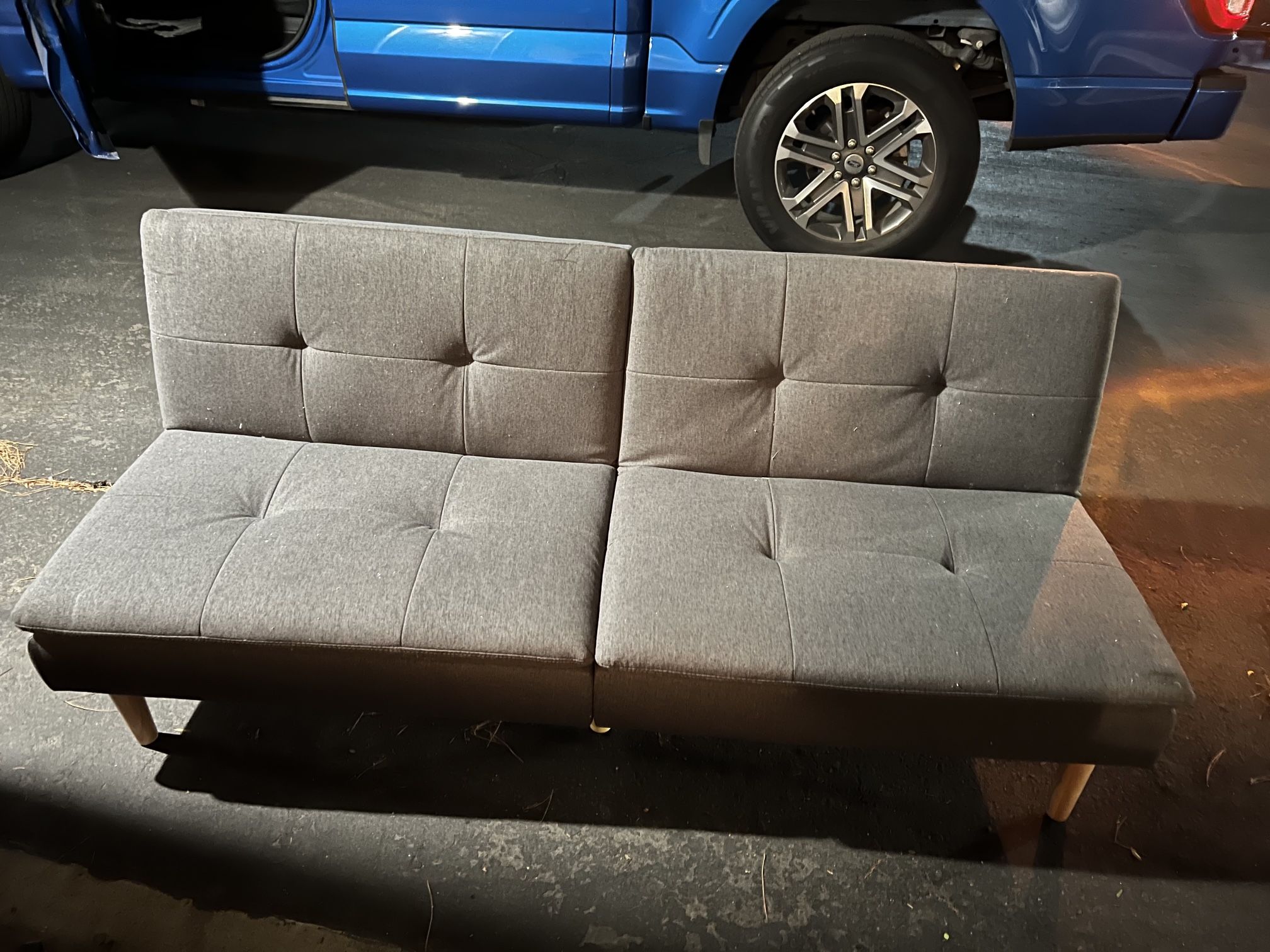 Dark Grey Futon