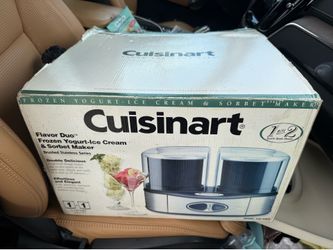 Cuisinart Ice Cream Frozen Yogurt Sorbet Maker ICE-40BK