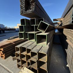 5 x 5 x 20’ 7Ga  Steel Tube