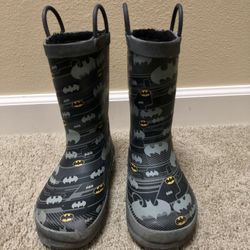 Kids Size 11 Western Chief Batman Rain Boots