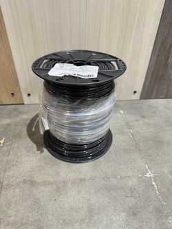 Southwire 500 ft. 10 Black Solid CU THHN Wire