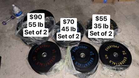 NEW Olympic Bumper Plate Weight Plates
