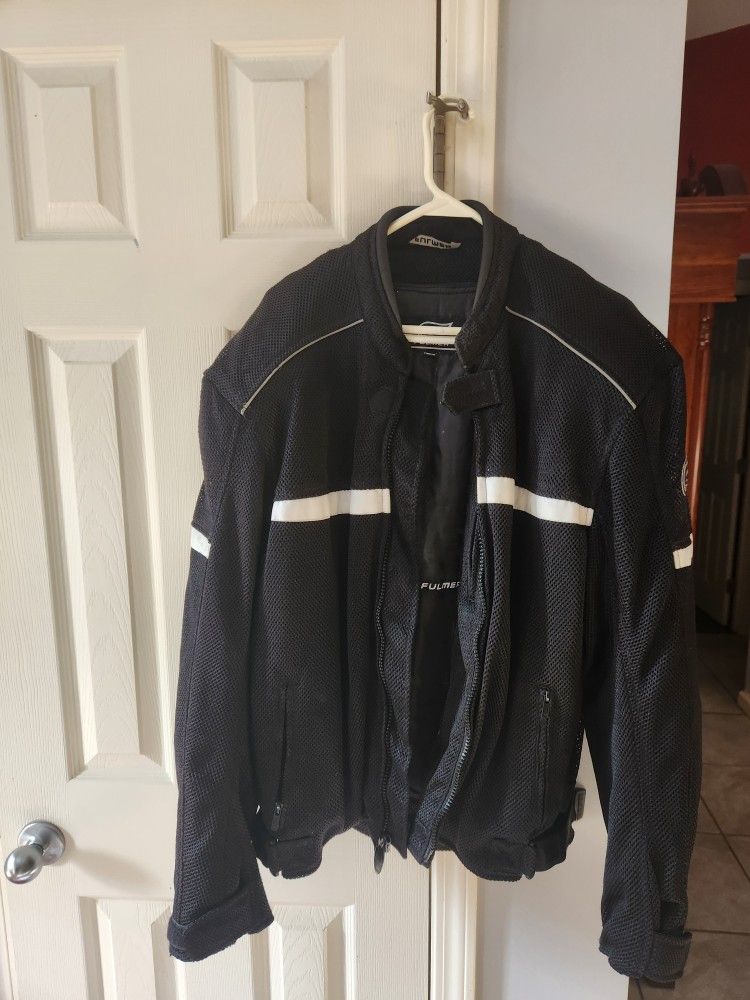 Fulmer Armored Motorcycle Jacket (X-Large)