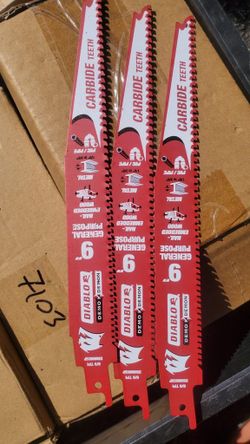 Diablo Demo Demon Carbide Teeth Reciprocating Saw Blade for General Pu &KYEP