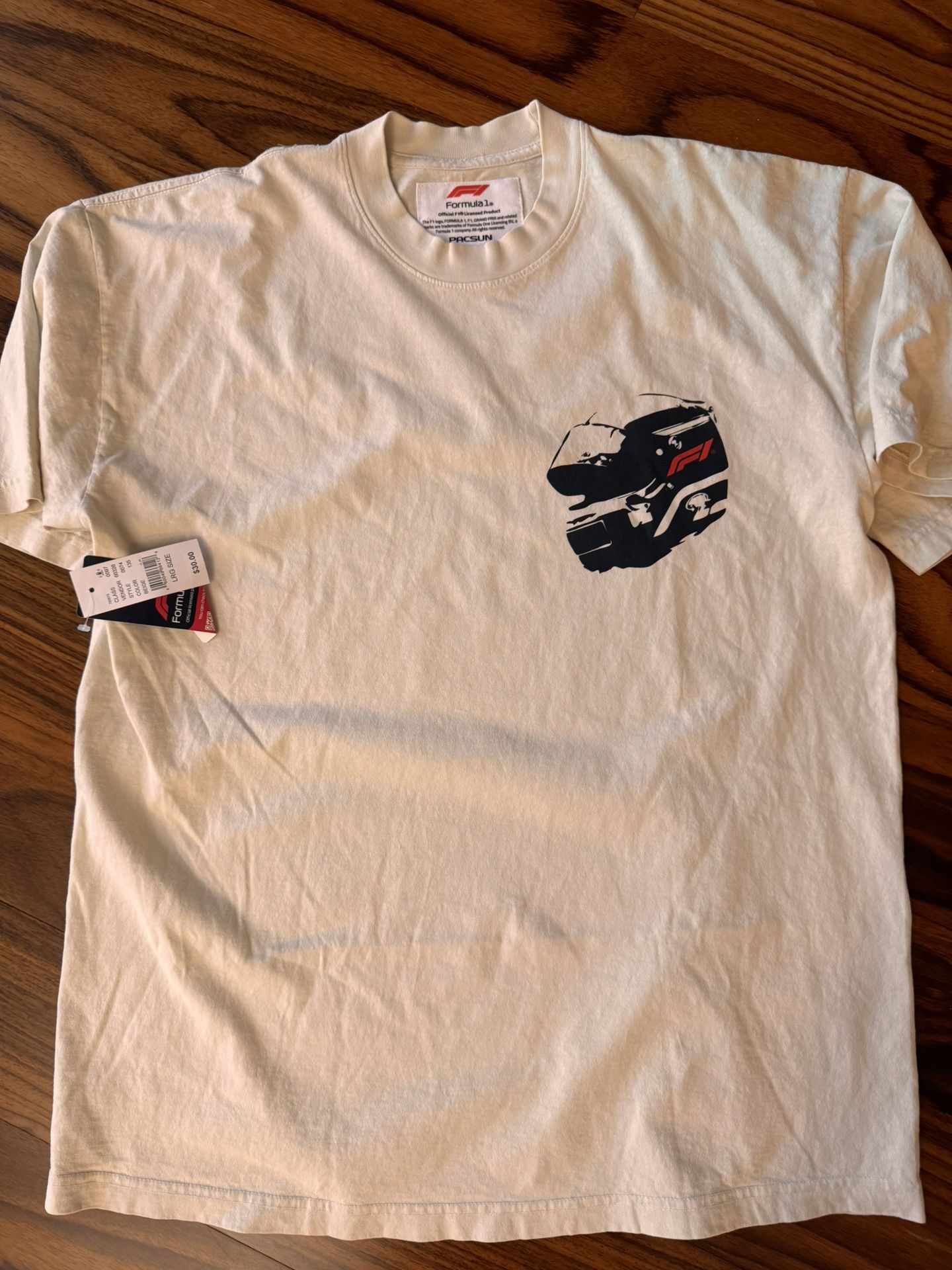 PacSun Formula 1 T Shirt Size L
