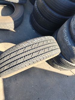 One LT 245/75/16 Bridgestone 90% Life Tread 