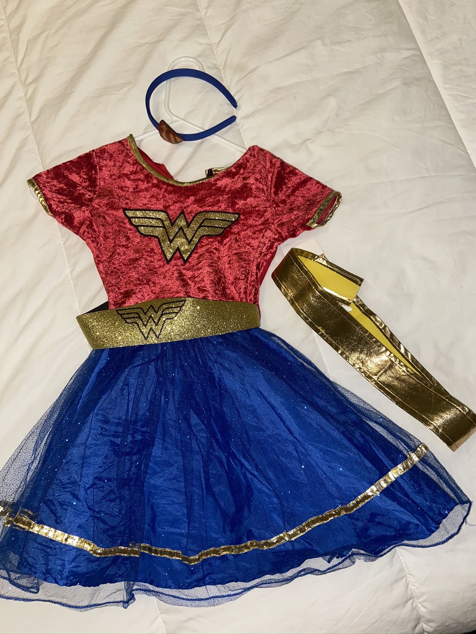 Toddler Wonder Girl Costume Size Small 