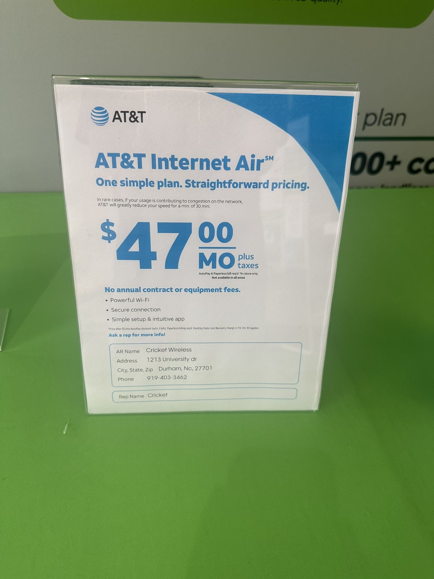 Home Internet/Internet De Casa
