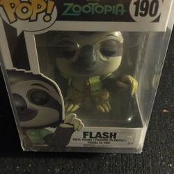 Funko POP! Disney Zootopia Sloth - FLASH #190 Vinyl Figure Collectible 