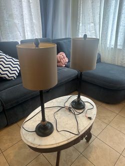 End table lamps