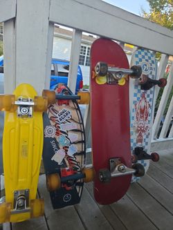 Four skateboards 41 price