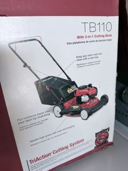 Troy-Bilt TB110 21” Gas Lawn Mower – Briggs & Stratton Engine