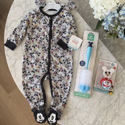 Disney Baby Mickey Mouse Onesie Brand New Baby Shower