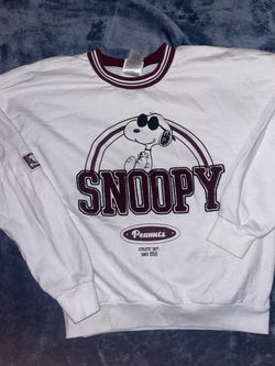 Peanuts Snoopy Graphic Crewneck Sweatshirt