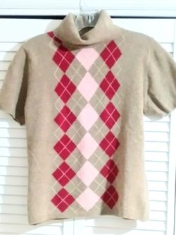 Burberry Lambs Wool Turtleneck Sz Xs