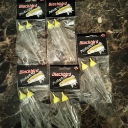 Blackbird Phantom Floats. Chartreuse Top. 5 Packs For $20