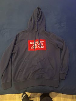 Burberry London England Box Logo Hoodie