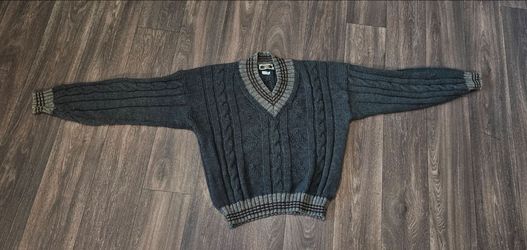 Vintage 1980's - 1990's Joseph Abboud heavy cable-knit sweater Mens Medium Used $80 OBO