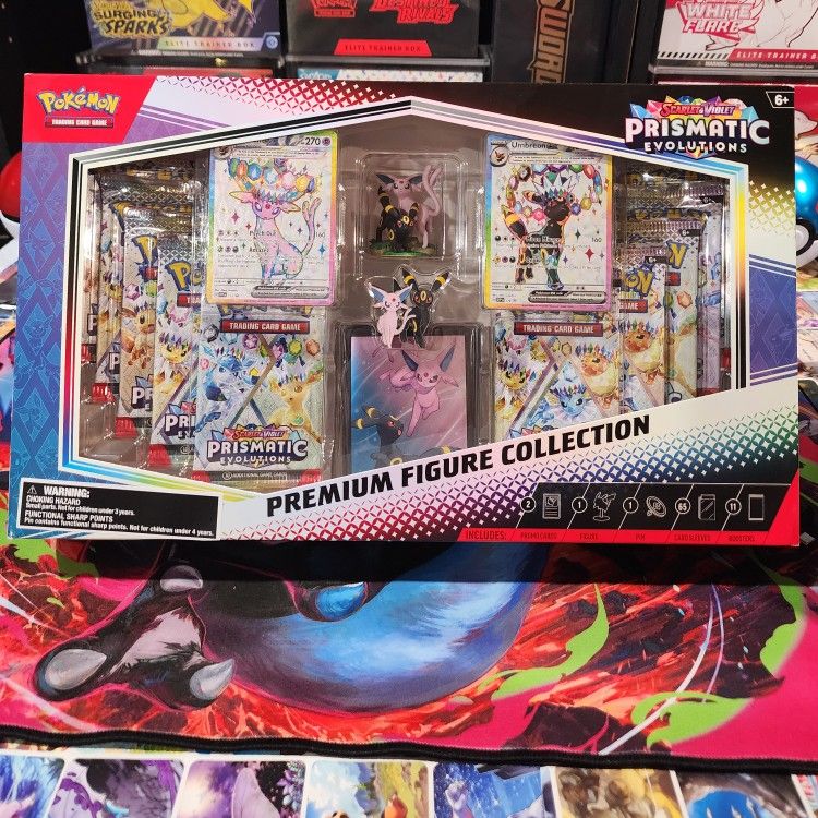 Premium Figure Collection Pokemon Prismatic Evolutions Premium Figure Collection for Sale in ...