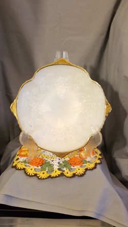 Vintage milk glass