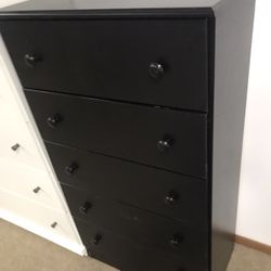 Black New Tall Dresser 