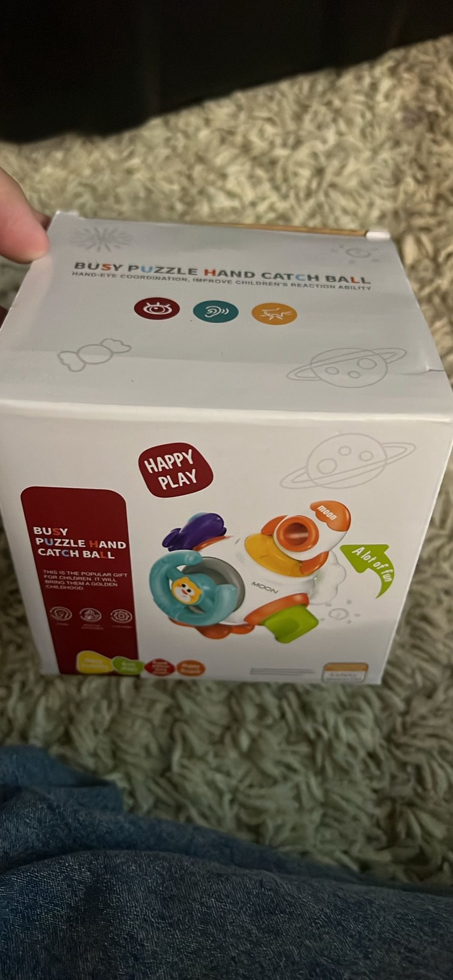 Busy Puzzle Hand Catch Ball