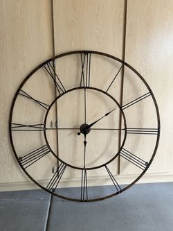Metal Clock For Hanging On The Wall