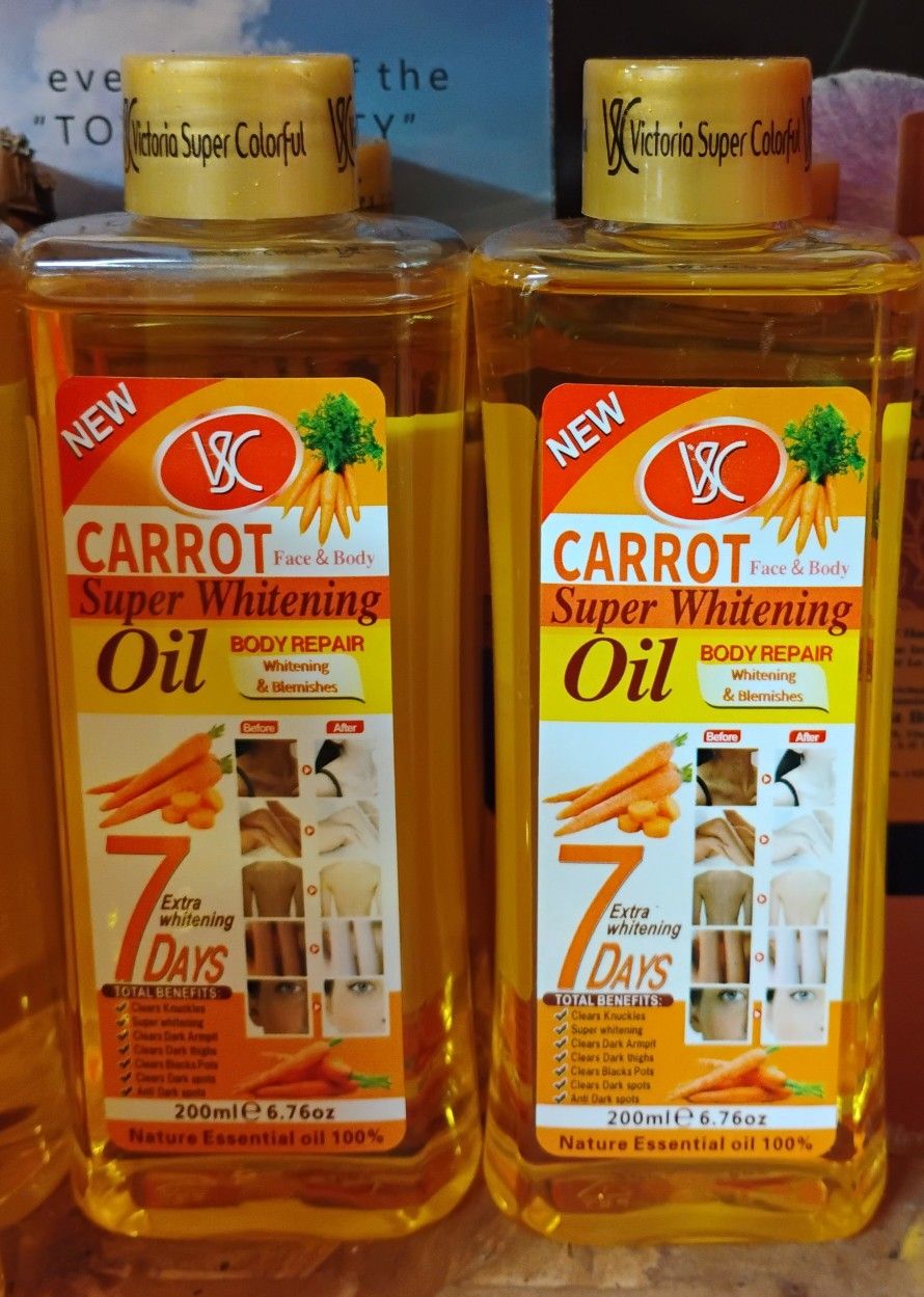 Turmeric carrot 🥕 oil