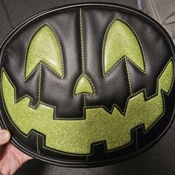 Pumpkin Kult Co. Green/Black Purse