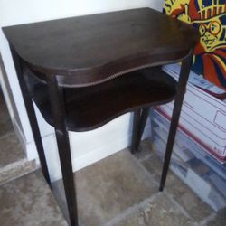 Antique Side Table. Walnut 