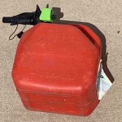 Portable Red Fuel Gas Canister Fuel Gasoline For Sale