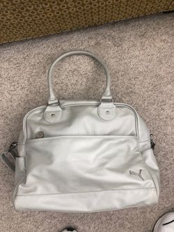 Puma silver handbag
