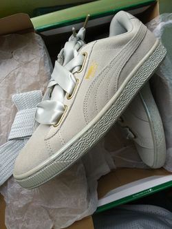 Puma Suede Heart Satin-Wmn 9.5
