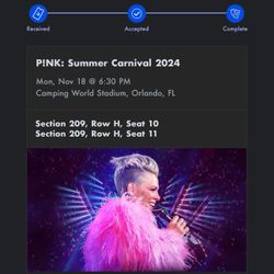 P!NK: Summer Carnival 2024