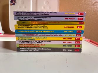 Captain Underpants Book Lot