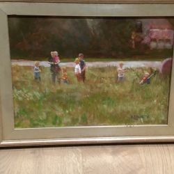 Butterfly Release Painting 