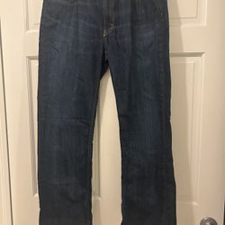 Levi Strauss & Co 514 men's blue w36 L 30, zipper