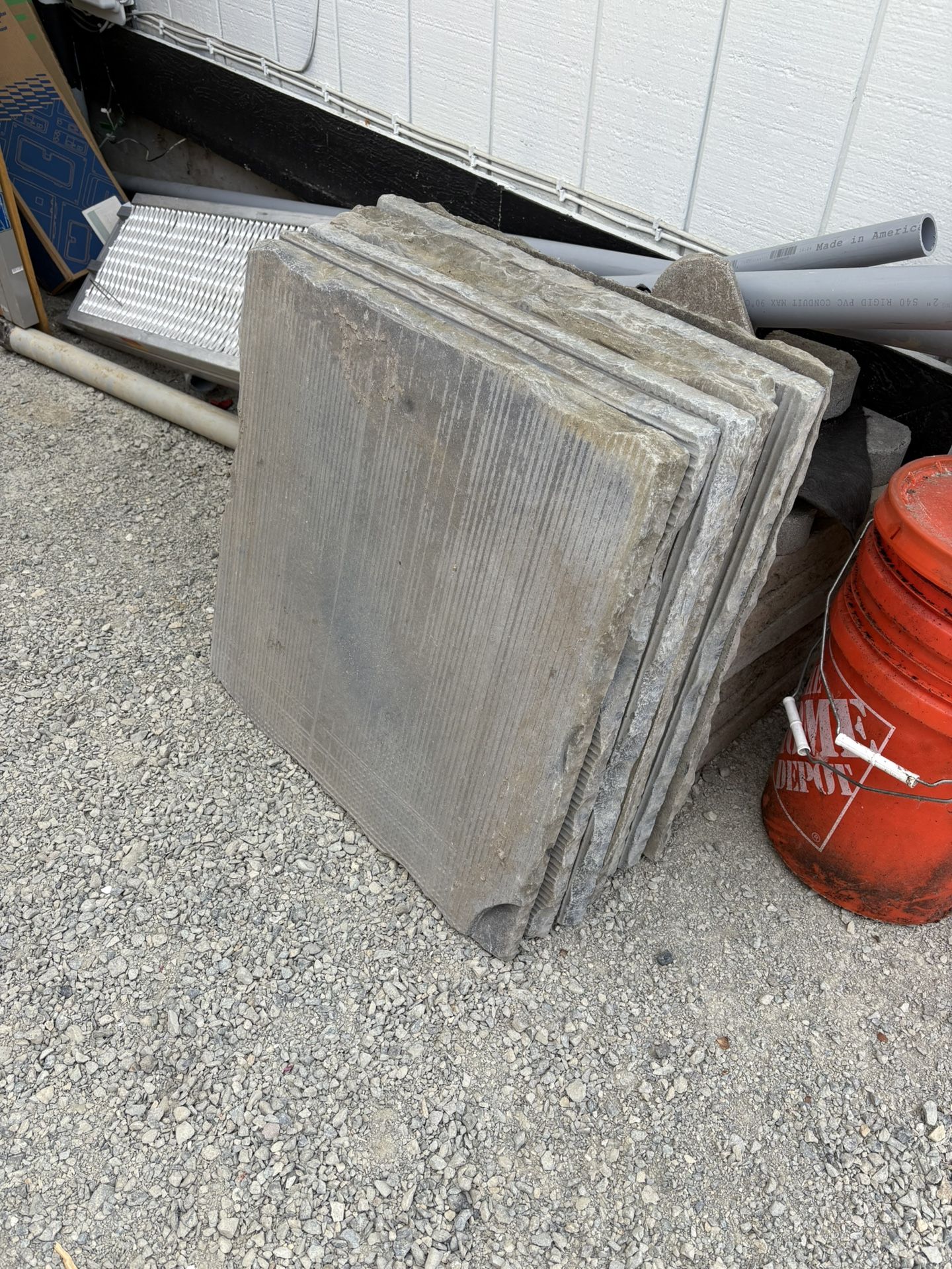 24x24 Gray Stepping Stone