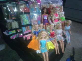 Barbies,Teen Courtney,Skipper Ect Knew And Used